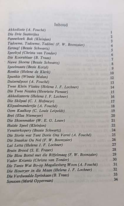 Klein Verseboek saamgestel deur D.J. Opperman - Hardcover - 184 pages