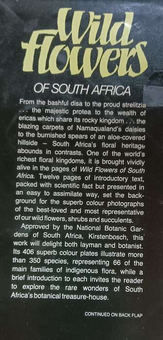Wildflowers of South Africa - Hardcover - 128 Pages