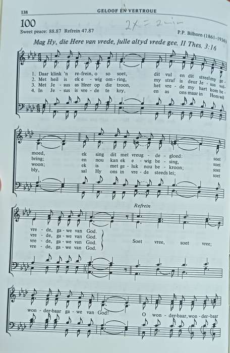 Deo Gloria Liederbundel - Hardcover - 504 pages