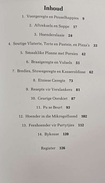 Die Hoender-Kookboek vir Suid-Afrika - Sue Long - Hardcover - 128 pages