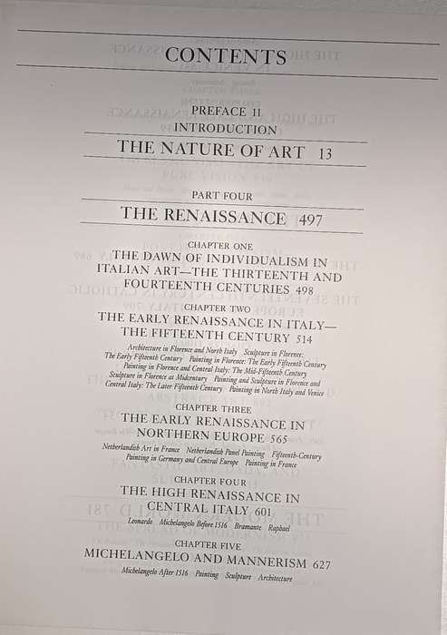 Art - History of Painting Sculpture Architecture - Frederick Hartt - Softcover - 1080 pages
