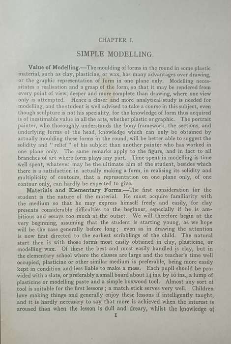 Modelling & Sculpture - F.J. Glass- Hardcover - 140 pages