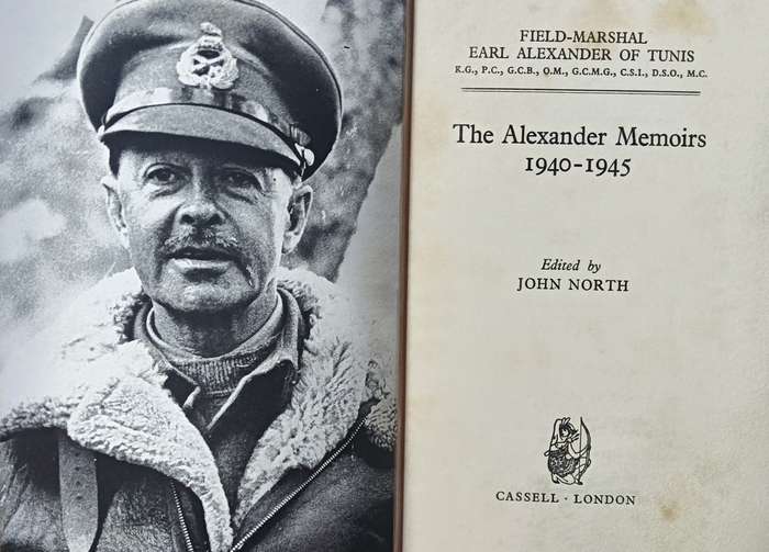 The Memoirs of Field-Marshal Earl Alexander of Tunis 1949-1945 - Hardcover - 210 pages