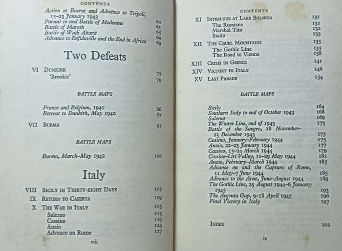 The Memoirs of Field-Marshal Earl Alexander of Tunis 1949-1945 - Hardcover - 210 pages