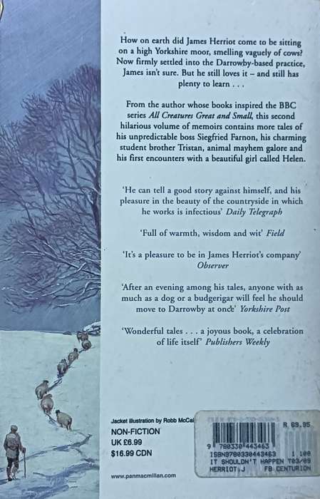 It Shouldn't Happen to a Vet - James Herriot - Softcover - 229 Pages