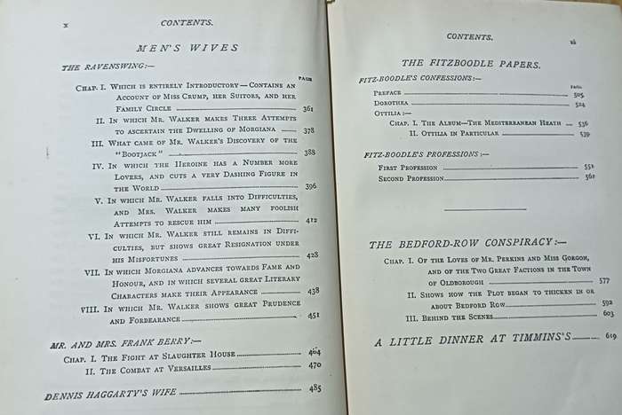 The Works of William Makepeace Thackeray Volume 1X  - Hardcover - 643 Pages (1882)