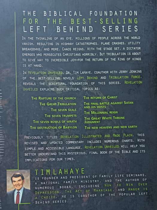 Revelation Unveiled - Tim Lahaye - Softcover - 378 pages