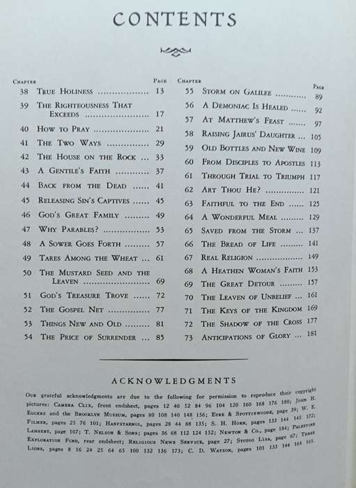 Footprints of Jesus - W.L. Emmerson Vols 1-4 complete - Hardcover - 807 pages
