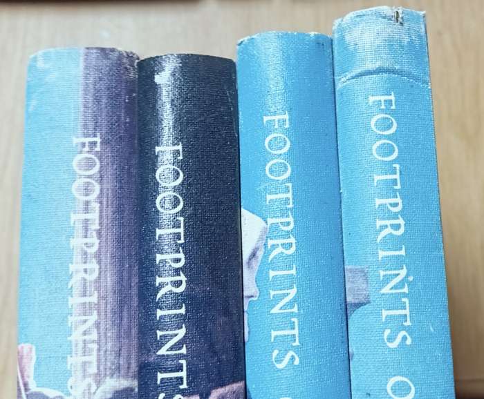 Footprints of Jesus - W.L. Emmerson Vols 1-4 complete - Hardcover - 807 pages