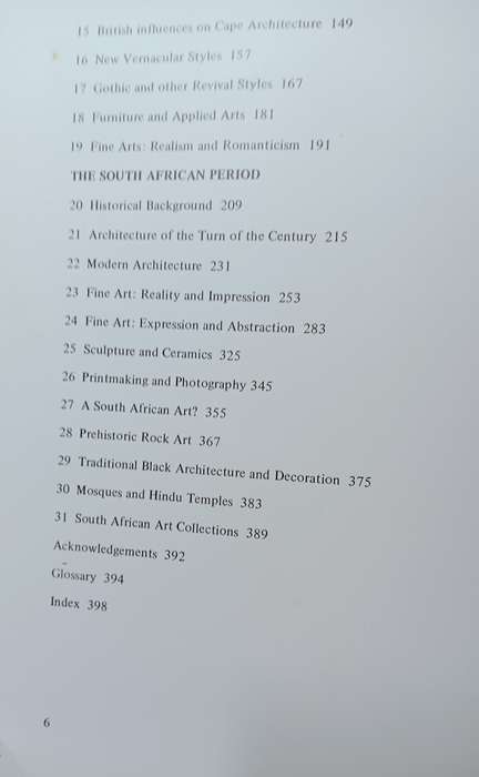 THREE CENTURIES OF SOUTH AFRICAN ART Fine Art Architecture Applied Art - Softcover - 400 pages