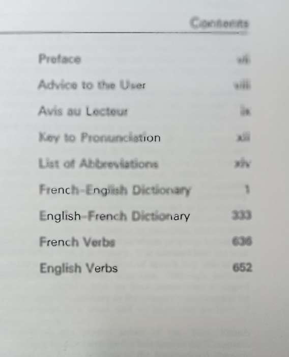 Cassell's Compact French English, English French Dictionary - Hardcover - 658 pages