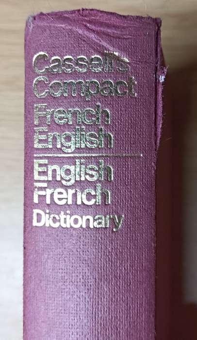 Cassell's Compact French English, English French Dictionary - Hardcover - 658 pages