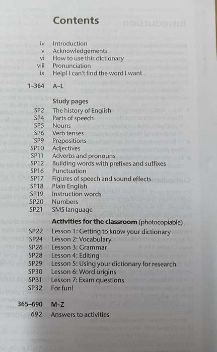 Oxford South African School Dictionary - Softcover - 694 pages