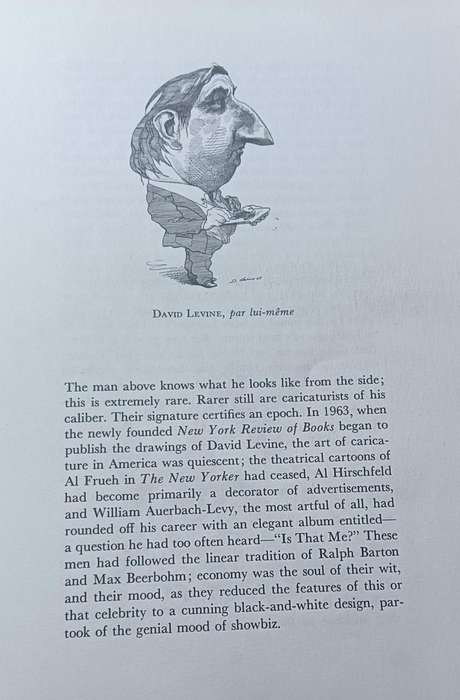 Pens and Needles - David Levine - Hardcover - 150 pages - Ex Library Book