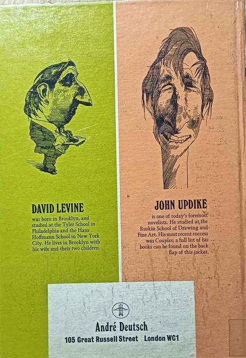 Pens and Needles - David Levine - Hardcover - 150 pages - Ex Library Book