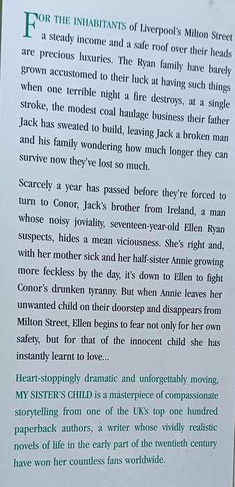My Sister's Child - Lyn Andrews - Hardcover - 281 pages