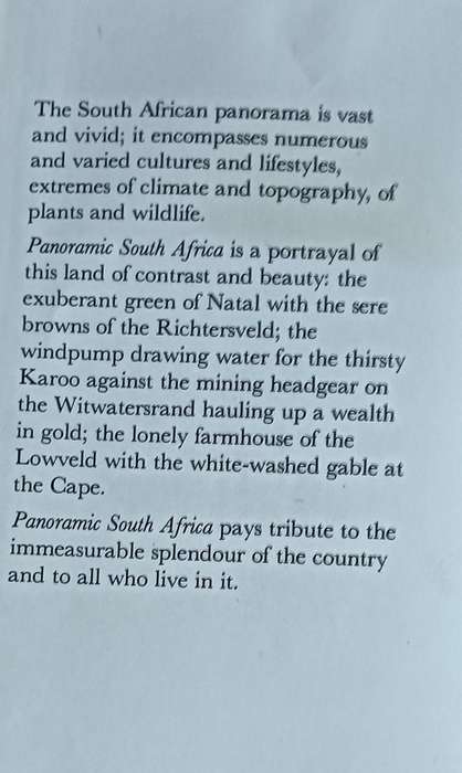 Panoramic South Africa - Hardcover - 114 pages