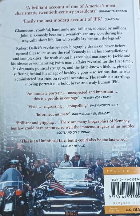 John Kennedy - An Unfinished Life - Robert Dallek - Softcover - 838 pages