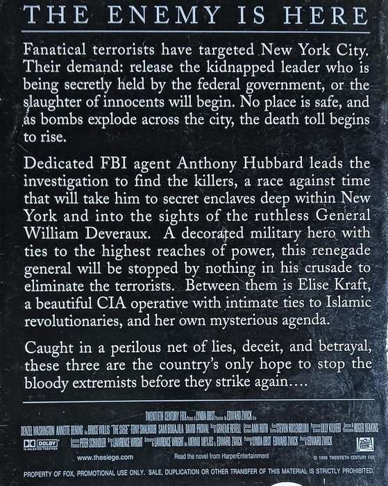 Siege - Lawrence Wright - Softcover - 295 pages