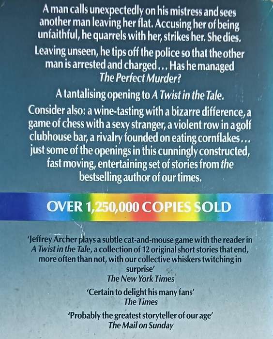 A Twist in the Tale - Jeffrey Archer - Softcover - 269 pages