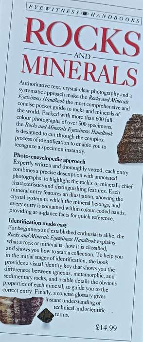 Eyewitness Handbooks Rocks And Minerals - Chris Pellant - Softcover - 256 Pages