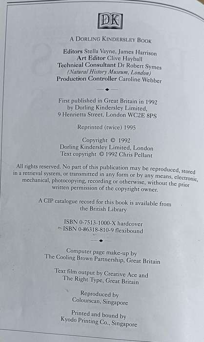 Eyewitness Handbooks Rocks And Minerals - Chris Pellant - Softcover - 256 Pages