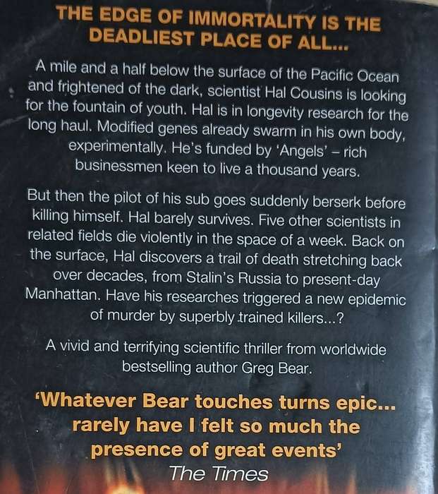 Vitals - Greg Bear - Softcover - 342 pages