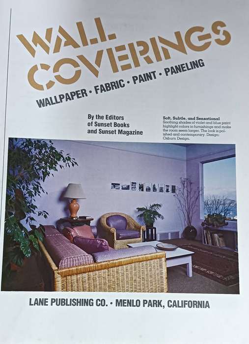 Wall Coverings - A Sunset Book - Softcover - 96 pages