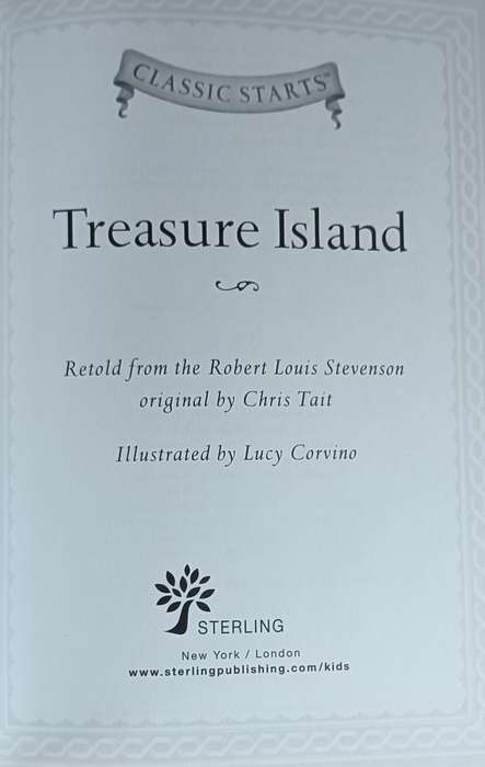 Treasure Island - Classic Starts retold from Robert Louis Stevenson Original - Hardcover - 151 pages