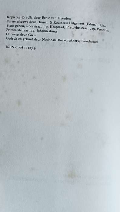 Kleur van Donkerte - Verse 1942-1956 - Ernst van Heerden - Hardcover - 235 pages