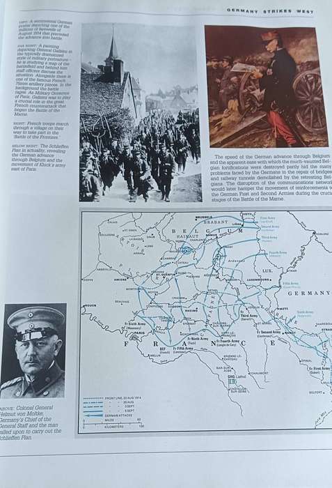 The Illustrated History of World War 1 - Adrian Gilbert - Hardcover - 186 pages -Large Book