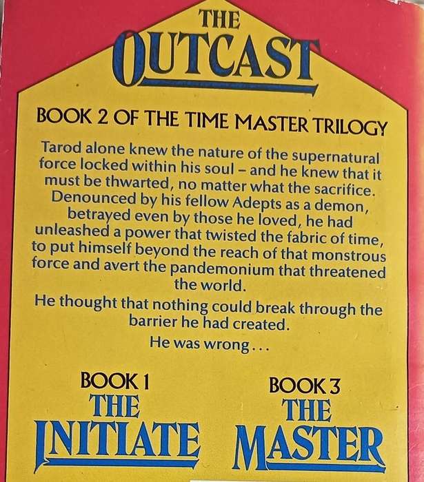 The Outcast - Louise Cooper - Softcover - 301 pages