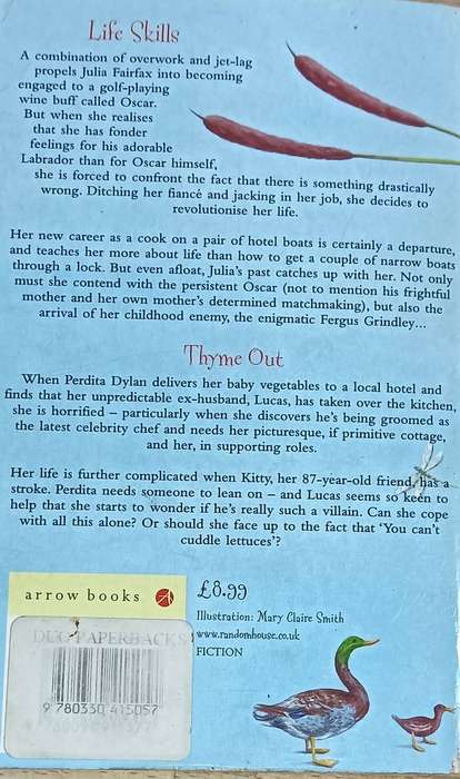 Life Skills & Thyme Out Katie Fforde- Softcover - 343 & 371 pages