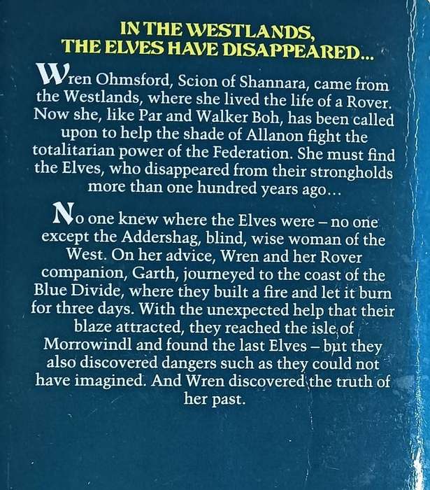 The Elf Queen - Terry Brooks - Book 3 of the Heritage of Shannara - Softcover - 403 pages