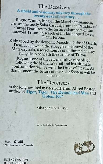 The Deceivers - Alfred Bester - Softcover - 255 pages