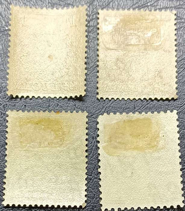 St Lucia 1938 -1948 King George VI Part set, unused, previously hinged