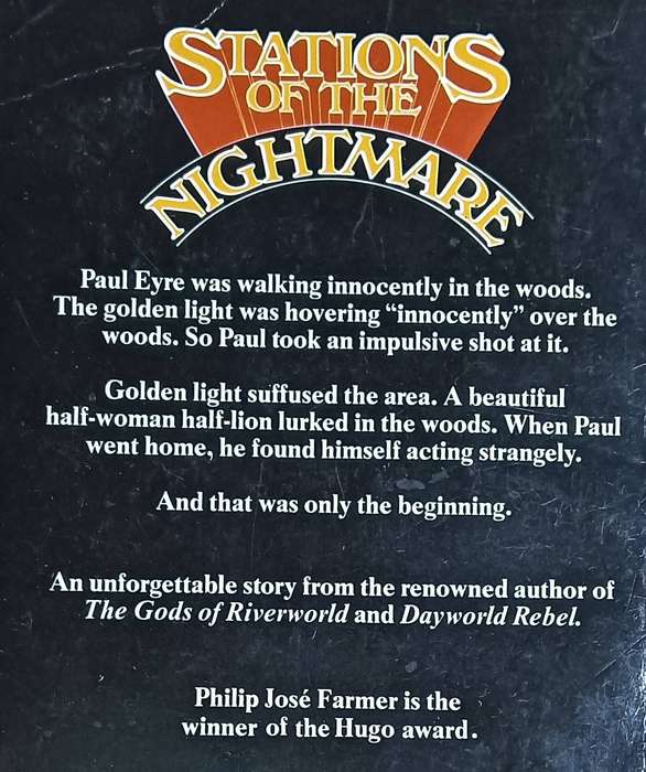 Stations of the Nightmare - Philip Jose Farmer - Softcover - 253 pages