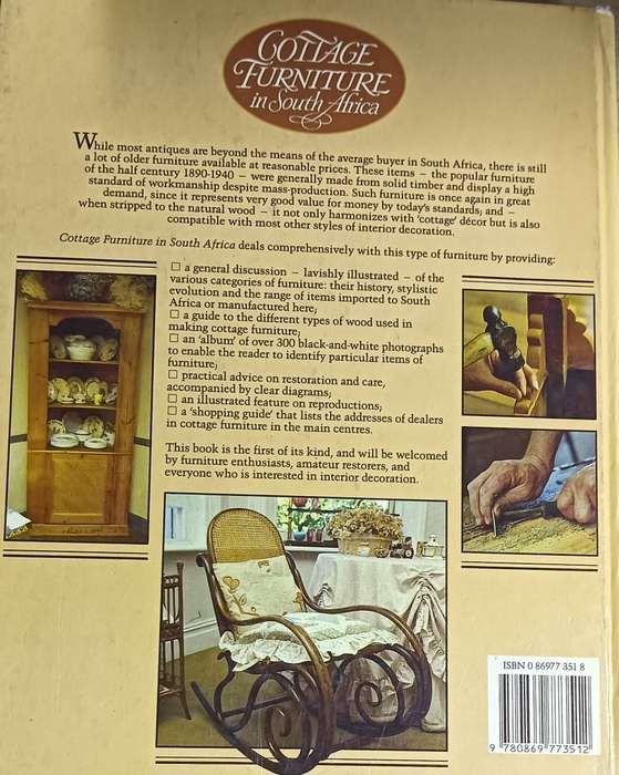 Cottage Furniture in South Africa - John Kench - Hardcover - 172 pages