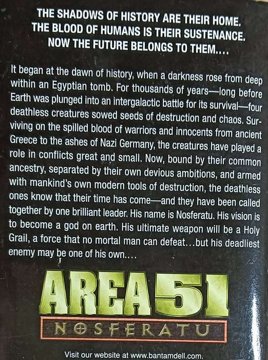 Area 51 - Nosferatu - Robert Doherty - Softcover - 310 pages
