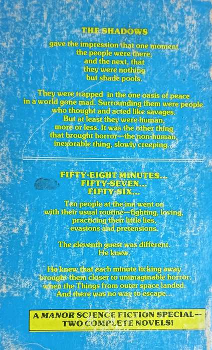 The Grey Ones & A Sword Above the Night - (Double Novel) - John Lymington - Softcover - 282 pages