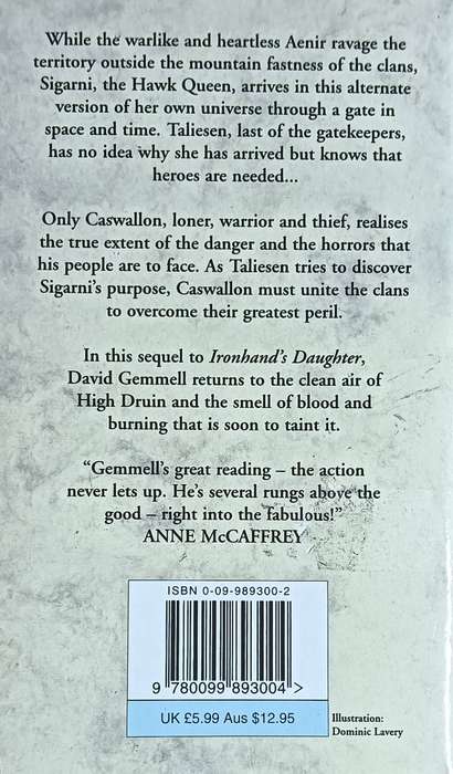The Hawk Eternal - David Gemmell - Softcover - 313 pages