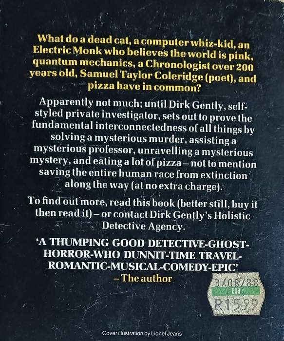 Dirk Gently's Holistic Detective Agency - Douglas Adams - Softcover - 247 pages