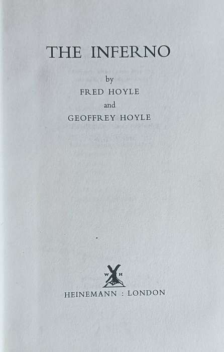 The Inferno - Fred Hoyle & Geoffrey Hoyle - Hardcover - 210 pages