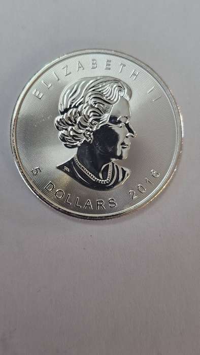 Canadian Maple leaf 1 Oz Fine silver 9999 Purity coin