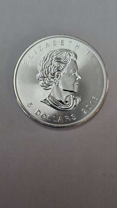 Canadian Maple leaf 1 Oz Fine silver 9999 Purity coin