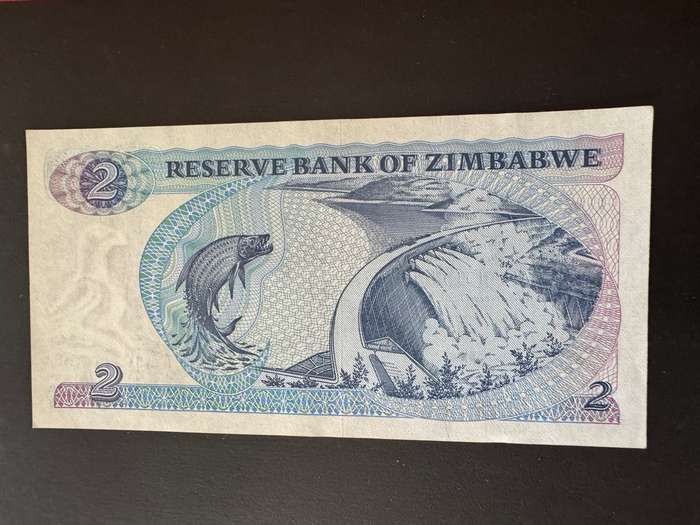$2 note Zimbabwe UNC
