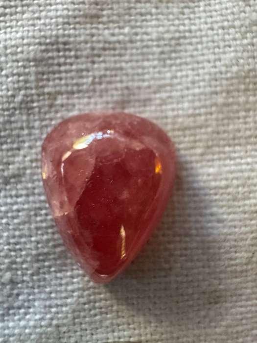 4 x Rhodocrosite cabochons