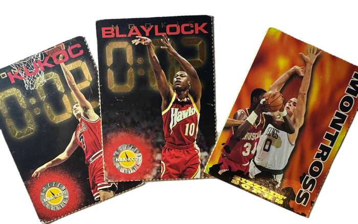 1995 Skybox NBA Hoops 3x Card lot (See Description)