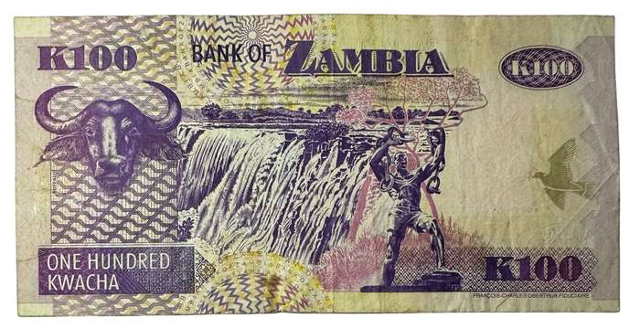 2006 100 Kwacha Zambia Bank Note