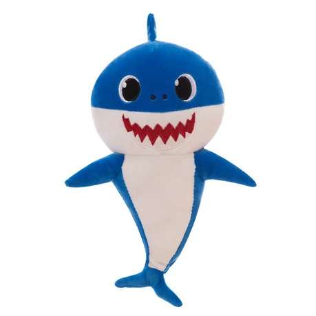 Led Light Singing Baby Shark Doll Children Soft Plush Toy